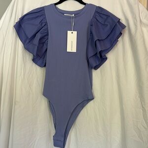 Anniewear purple body suit size small